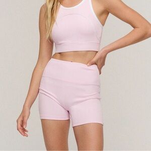NYLORA Kali biker shorts in light pink , Size small brand new with tags💕